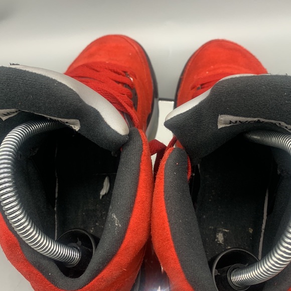 Air Jordan 5s Raging Bulls Size 6Y (7.5 Women) - Picture 5 of 9